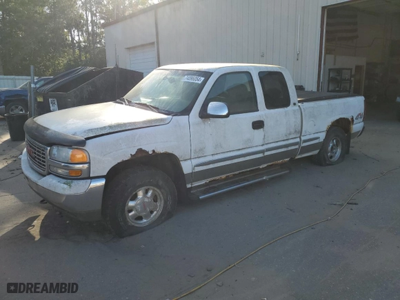 1999 GMC New Sierra 1500 SLE with VIN 2GTEK19T7X1542066, listed as a Copart auction lot 74096054 with NaN miles and Clean Title. Bid and sale history available at carsss.com. Image 1.