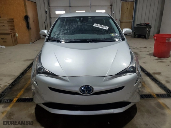 2017 Toyota Prius Two with VIN JTDKARFU0H3041193, listed as a Copart auction lot 53098965 with 74,166 mi miles and Salvage Title. Bid and sale history available at carsss.com. Image 5.