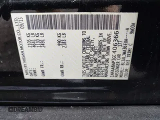 2016 Nissan Maxima SV z VIN 1N4AA6AP1GC406366, wystawiony jako IAAI lot #42266174 z przebiegiem 84 076 mil mil oraz . Historia ofert i sprzedaży dostępna na DreamBid. Obrazek 9.