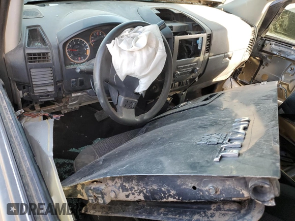 2009 Nissan Titan SE with VIN 1N6BA07D49N310325, listed as a Copart auction lot 87619855 with Not Provided miles and Salvage Title. Bid and sale history available at carsss.com. Image 8.