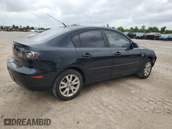 2008 Mazda 3 i Touring with VIN JM1BK32F381802361, listed as a Copart auction lot 55847925 with 205,146 mi miles and Salvage Title. Bid and sale history available at DreamBid. Image 3.