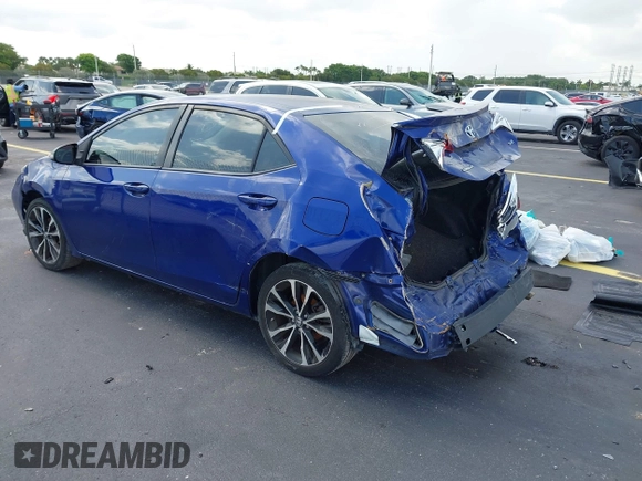 2017 Toyota Corolla L with VIN 5YFBURHE3HP632686, listed as a IAAI auction lot 42355095 with 122,139 mi miles and . Bid and sale history available at DreamBid. Image 3.