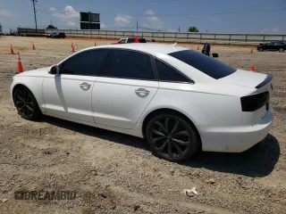2015 Audi A6 Premium Plus with VIN WAUGFAFC2FN037063, listed as a Copart auction lot 58071405 with 150,007 mi miles and Salvage title. Bid and sale history available at DreamBid. Image 2.