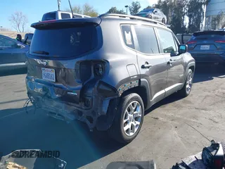 2018 Jeep Renegade Latitude with VIN ZACCJABB4JPJ03560, listed as a IAAI auction lot 41776537 with 72,504 mi miles and . Bid and sale history available at DreamBid. Image 4.