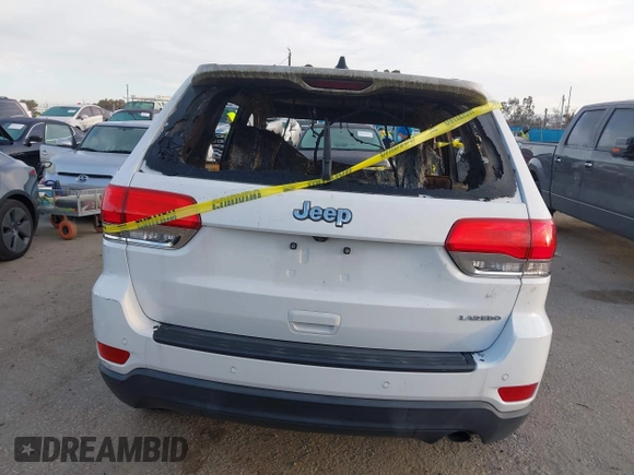 2017 Jeep Grand Cherokee Laredo with VIN 1C4RJEAG0HC618765, listed as a IAAI auction lot 41788298 with 1 mi miles. Bid and sale history available at carsss.com. Image 15.