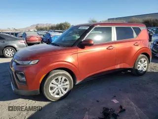 2020 Kia Soul S with VIN KNDJ23AU9L7082355, listed as a Copart auction lot 45051825 with 25,107 mi miles and Salvage Title. Bid and sale history available at carsss.com. Image 1.