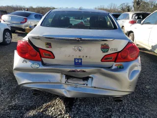 2012 Infiniti G25 Journey with VIN JN1DV6AP0CM700697, listed as a Copart auction lot 80704184 with 148,412 mi miles and Salvage Title. Bid and sale history available at DreamBid. Image 6.