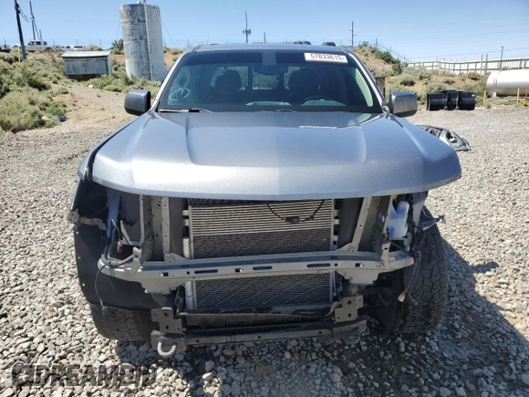 2018 Chevrolet Colorado 4WD Z71 with VIN 1GCGTDEN7J1283266, listed as a Copart auction lot 57833615 with 58,563 mi miles and Salvage title. Bid and sale history available at DreamBid. Image 5.