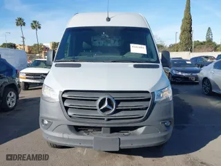 2022 Mercedes-Benz Sprinter Cargo Van with VIN W1Y4ECHY5NT091976, listed as a IAAI auction lot 41414404 with 108,586 mi miles. Bid and sale history available at carsss.com. Image 12.