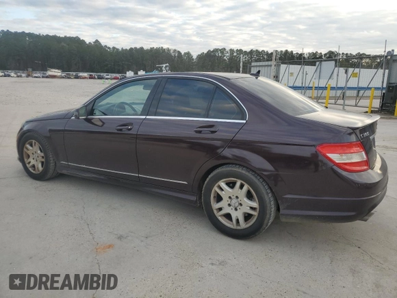 2011 Mercedes-Benz C 350 Sport with VIN WDDGF5GB0BR142564, listed as a Copart auction lot 43815635 with 177,064 mi miles and Clean title. Bid and sale history available at DreamBid. Image 2.