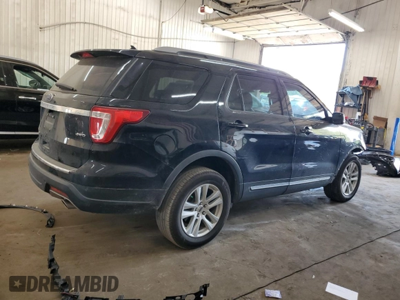2018 Ford Explorer XLT с VIN 1FM5K8D89JGA10948, выставлен на аукционе Copart как лот 57079505 с пробегом 66 947 миль миль и На запчасти • Non repairable. История ставок и продаж доступна на DreamBid. Изображение 3.