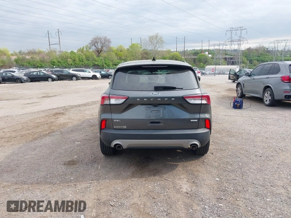 2020 Ford Escape SEL with VIN 1FMCU0H68LUA61096, listed as a IAAI auction lot 42062185 with 60,972 mi miles and . Bid and sale history available at carsss.com. Image 17.