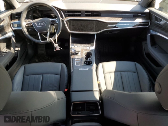 2021 Audi A6 Premium Plus with VIN WAUE8AF2XMN034062, listed as a Copart auction lot 47009385 with 8,674 mi miles and Salvage Title. Bid and sale history available at carsss.com. Image 8.
