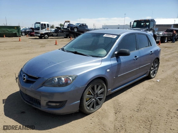 2008 Mazda Mazda3 Mazdaspeed3 GT *Ltd Avail* with VIN JM1BK34L881871162, listed as a Copart auction lot 59993704 with NaN miles and Non Repairable. Bid and sale history available at carsss.com. Image 1.