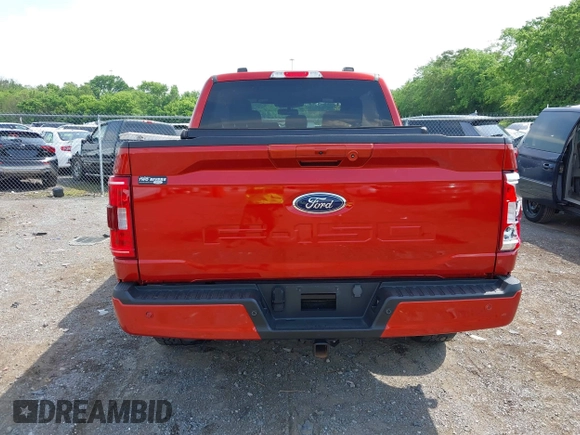 2023 Ford F-150 XL with VIN 1FTFW1E50PKF03531, listed as a IAAI auction lot 42151884 with 15,392 mi miles and . Bid and sale history available at DreamBid. Image 16.