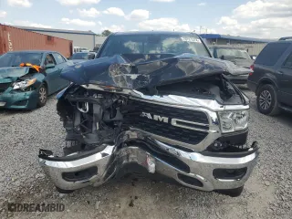2023 Ram 1500 Big Horn with VIN 1C6RREBG4PN545918, listed as a Copart auction lot 70721374 with 47,517 mi miles and Salvage Title. Bid and sale history available at carsss.com. Image 5.