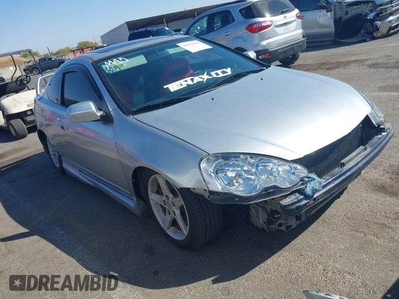 2004 Acura RSX Type S with VIN JH4DC530X4S003806, listed as a IAAI auction lot 40432948 with 211,334 mi miles and . Bid and sale history available at DreamBid. Image 1.