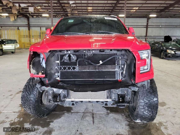 2016 Ford F-150 XLT with VIN 1FTEW1EG6GKF91465, listed as a Copart auction lot 45314045 with 136,708 mi miles and Salvage Title. Bid and sale history available at carsss.com. Image 5.