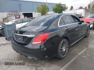 2015 Mercedes-Benz C-Class C 300 Luxury with VIN 55SWF4KB0FU061257, listed as a IAAI auction lot 41573625 with 87,736 mi miles. Bid and sale history available at carsss.com. Image 4.