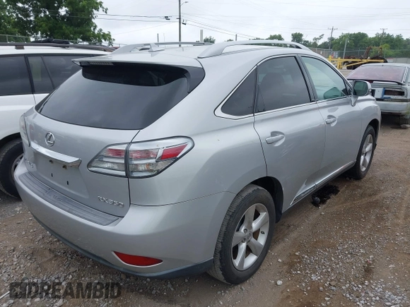 2010 Lexus RX 350 with VIN 2T2BK1BA0AC027930, listed as a IAAI auction lot 42619866 with 184,607 mi miles and . Bid and sale history available at DreamBid. Image 4.