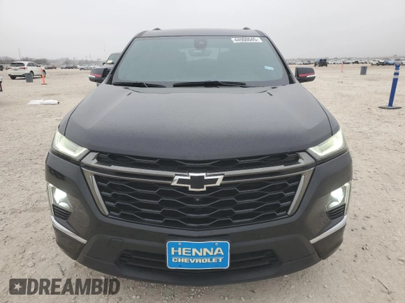 2022 Chevrolet Traverse Premier with VIN 1GNERKKW7NJ184791, listed as a Copart auction lot 44900045 with 36,796 mi miles and Salvage title. Bid and sale history available at DreamBid. Image 5.