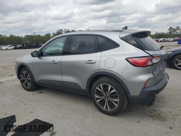 2021 Ford Escape SE with VIN 1FMCU0G63MUA99659, listed as a Copart auction lot 49496785 with 47,911 mi miles and Salvage Title. Bid and sale history available at carsss.com. Image 2.