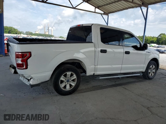 2018 Ford F-150 XL with VIN 1FTEW1CP2JKC87222, listed as a Copart auction lot 60041355 with 178,221 mi miles and Salvage title. Bid and sale history available at DreamBid. Image 3.