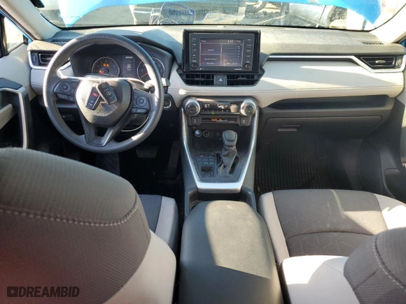 2020 Toyota RAV4 XLE with VIN JTMP1RFV0LD058593, listed as a Copart auction lot 42770955 with 47,345 mi miles and Salvage Title. Bid and sale history available at carsss.com. Image 8.