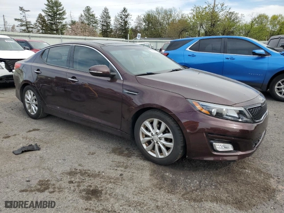 2015 Kia Optima EX with VIN 5XXGN4A7XFG481188, listed as a Copart auction lot 54087265 with 116,341 mi miles and Clean Title. Bid and sale history available at carsss.com. Image 4.