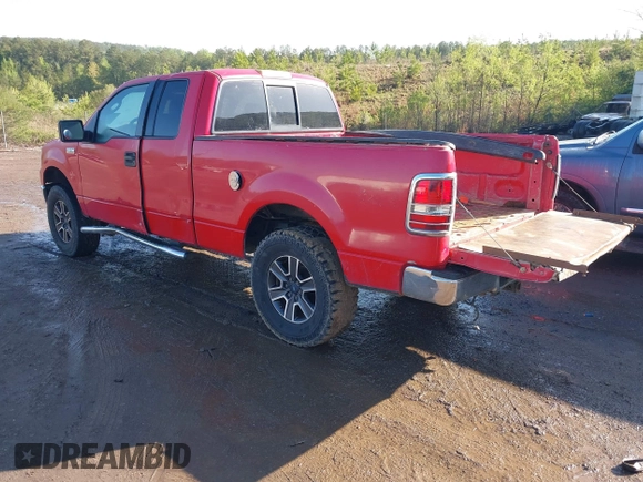 2005 Ford F-150 XLT with VIN 1FTPX12525FA79927, listed as a IAAI auction lot 41963662 with 331,304 mi miles. Bid and sale history available at carsss.com. Image 3.