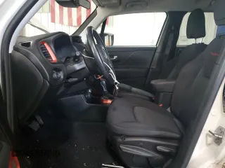 2018 Jeep Renegade Trailhawk with VIN ZACCJBCB0JPJ09456, listed as a Copart auction lot 62458045 with 56,003 mi miles and Salvage title. Bid and sale history available at DreamBid. Image 7.