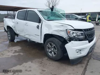 2019 Chevrolet Colorado 4WD Z71 with VIN 1GCGTDEN3K1317883, listed as a IAAI auction lot 41439010 with 34,306 mi miles. Bid and sale history available at carsss.com. Image 1.