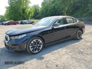2024 BMW 5 Series 530i xDrive with VIN WBA53FJ04RCP87607, listed as a Copart auction lot 58768065 with 11,596 mi miles and Salvage title. Bid and sale history available at DreamBid. Image 1.