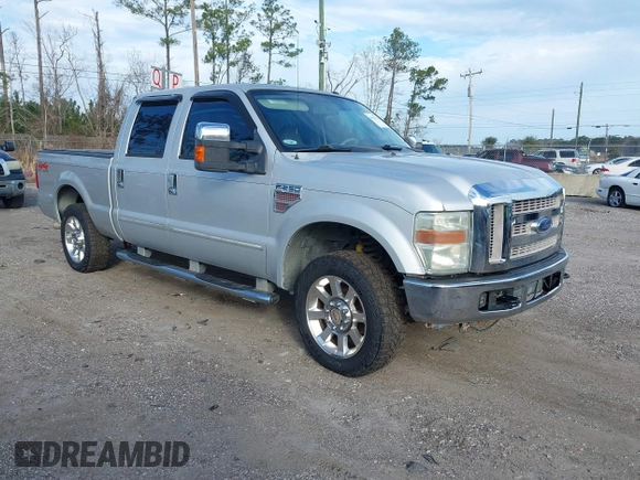 2008 Ford F-250 XL with VIN 1FTSW21R98EC18369, listed as a IAAI auction lot 41422624 with 176,292 mi miles. Bid and sale history available at carsss.com. Image 1.
