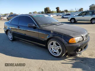 2001 BMW 3 Series 330Ci with VIN WBABN53421JU30014, listed as a Copart auction lot 46181895 with 238,938 mi miles and Salvage Title. Bid and sale history available at carsss.com. Image 4.