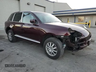 2006 Porsche Cayenne with VIN WP1AA29P86LA23092, listed as a Copart auction lot 86204984 with 74,624 mi miles and Salvage Title. Bid and sale history available at carsss.com. Image 4.