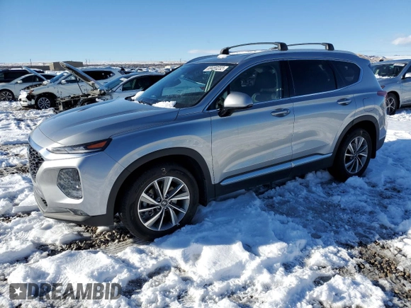 2020 Hyundai Santa Fe SEL with VIN 5NMS3CAD9LH288091, listed as a Copart auction lot 69487232 with 31,922 mi miles. Bid and sale history available at carsss.com. Image 1.