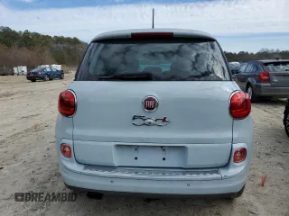 2014 FIAT 500L Lounge with VIN ZFBCFACH4EZ012810, listed as a Copart auction lot 46265725 with 147,695 mi miles and Salvage Title. Bid and sale history available at DreamBid. Image 6.