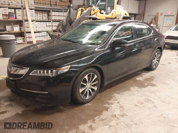 2015 Acura TLX with VIN 19UUB1F35FA023782, listed as a IAAI auction lot 41963193 with 152,651 mi miles. Bid and sale history available at carsss.com. Image 17.