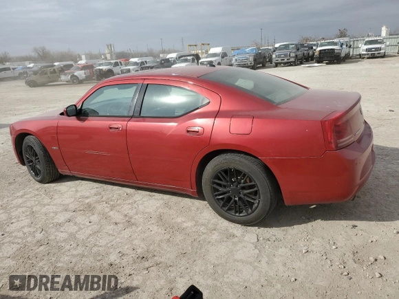 2006 Dodge Charger R/T with VIN 2B3KA53H56H134416, listed as a Copart auction lot 47165505 with 194,484 mi miles and Clean Title. Bid and sale history available at carsss.com. Image 2.