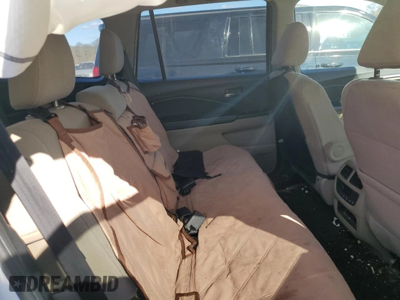 2016 Honda Pilot EX with VIN 5FNYF6H35GB126241, listed as a Copart auction lot 50380065 with 93,045 mi miles and Salvage Title. Bid and sale history available at DreamBid. Image 11.