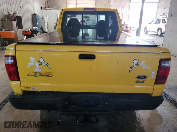 2001 Ford Ranger XL Fleet z VIN 1FTZR15E71PB60926, wystawiony jako Copart lot #56004275 z przebiegiem 175 461 mil mil oraz Szkoda całkowita • Salvage title. Historia ofert i sprzedaży dostępna na DreamBid. Obrazek 6.