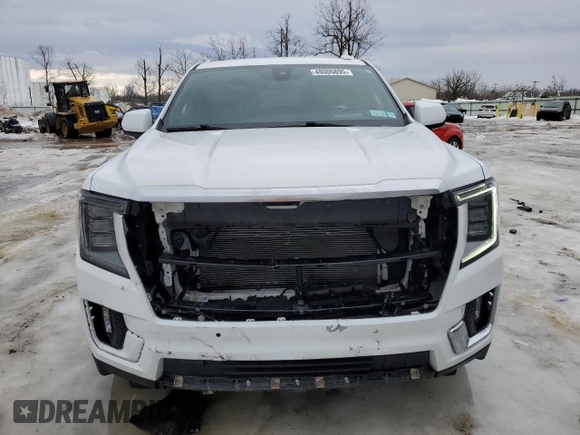 2022 GMC Yukon XL Denali with VIN 1GKS2JKL8NR208795, listed as a Copart auction lot 48006895 with 58,706 mi miles and Salvage Title. Bid and sale history available at carsss.com. Image 5.