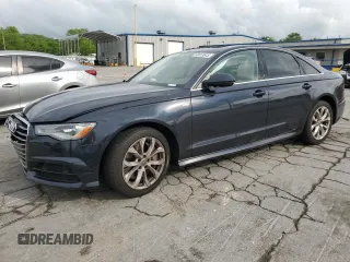 2017 Audi A6 Premium with VIN WAUC8AFC4HN131585, listed as a Copart auction lot 53813615 with Not provided miles and Salvage title. Bid and sale history available at DreamBid. Image 1.
