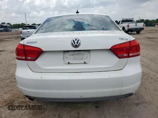2014 Volkswagen Passat SE with VIN 1VWBS7A38EC050426, listed as a Copart auction lot 64383315 with 114,751 mi miles and Salvage title. Bid and sale history available at DreamBid. Image 6.