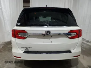 2019 Honda Odyssey EX with VIN 5FNRL6H53KB010902, listed as a Copart auction lot 53254595 with 86,940 mi miles and Salvage Title. Bid and sale history available at carsss.com. Image 6.