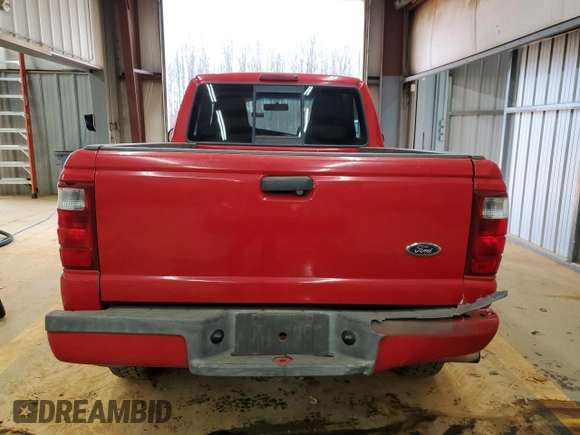 2004 Ford Ranger XL with VIN 1FTYR10U84PA40518, listed as a Copart auction lot 43245565 with 264,333 mi miles and Salvage Title. Bid and sale history available at DreamBid. Image 6.