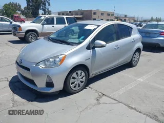 2014 Toyota Prius One with VIN JTDKDTB38E1061202, listed as a IAAI auction lot 42044747 with 133,409 mi miles and . Bid and sale history available at DreamBid. Image 17.
