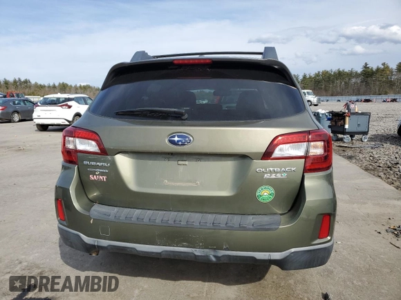 2015 Subaru Outback Limited with VIN 4S4BSALC4F3343508, listed as a Copart auction lot 50836215 with 120,460 mi miles and Salvage Title. Bid and sale history available at DreamBid. Image 6.