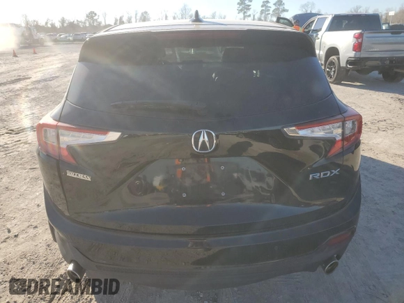 2021 Acura RDX w/Advance Package with VIN 5J8TC1H75ML013618, listed as a Copart auction lot 42669255 with 59,057 mi miles and Salvage Title. Bid and sale history available at carsss.com. Image 6.